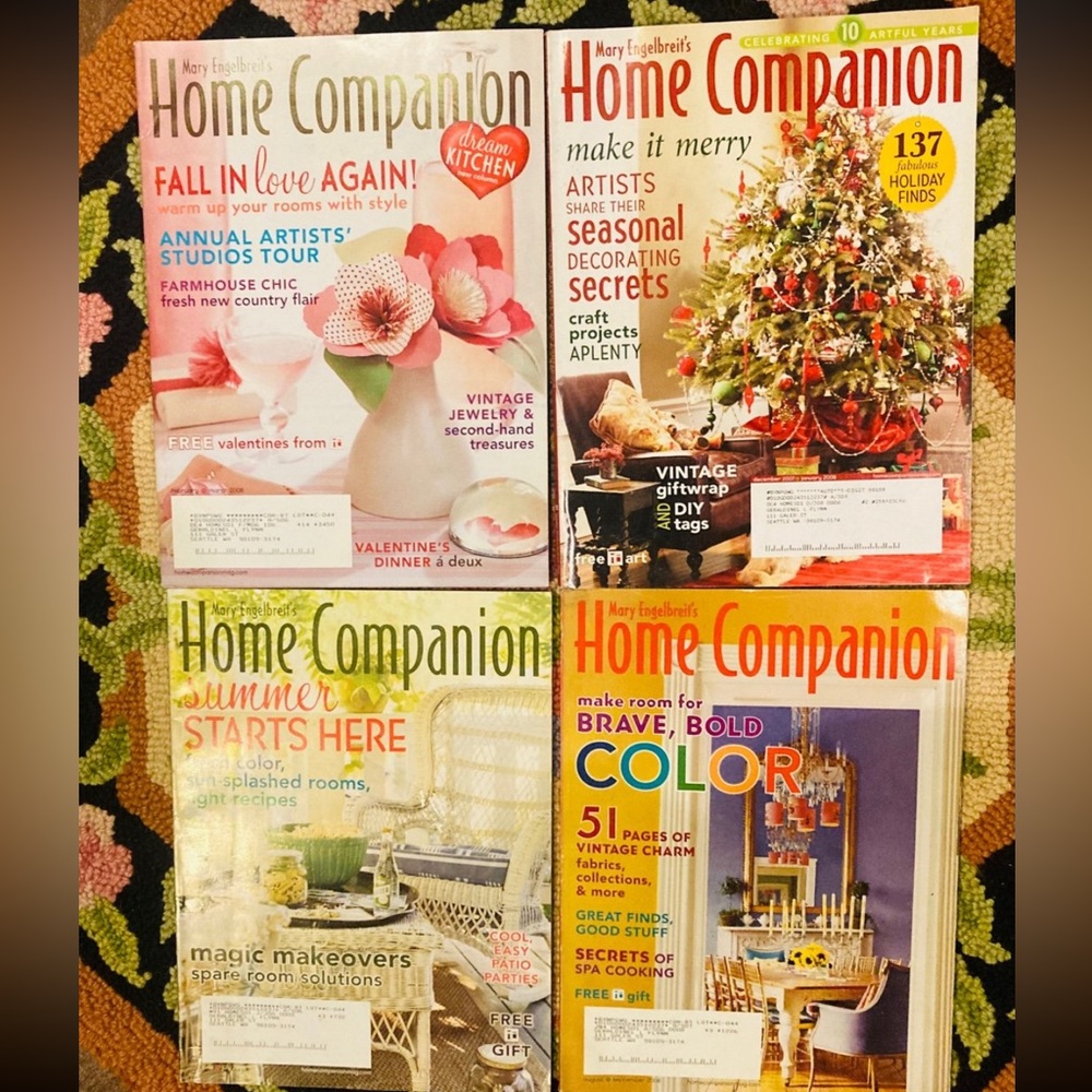 Mary Engelbreit Home Companion vintage magazine lot 4